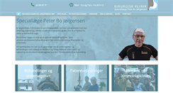 Desktop Screenshot of kirurgi-pbj.dk